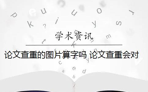 论文查重的图片算字吗 论文查重会对图片进行查重吗？