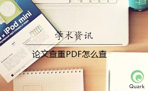 论文查重PDF怎么查