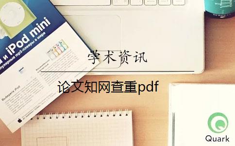 论文知网查重pdf