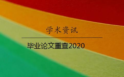 毕业论文重查2020