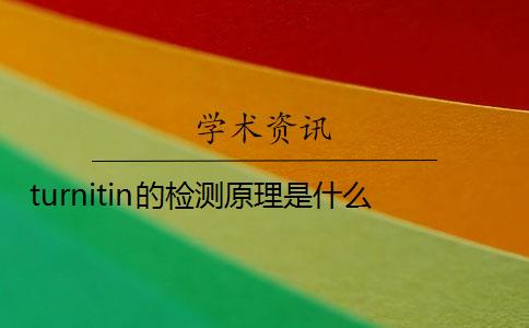 turnitin的检测原理是什么？